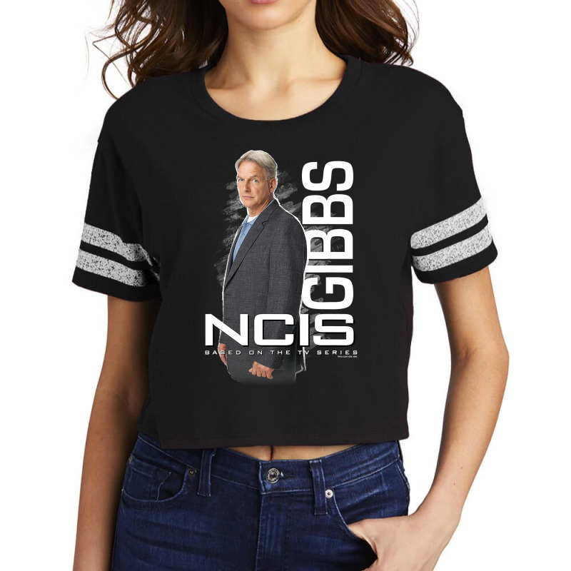 Ncis Gibbs Headshot Scorecard Crop Tee by cm-arts | Artistshot