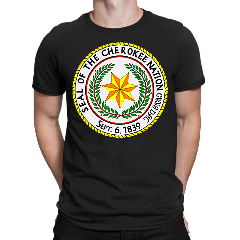 Double Sided Seal Of The Cherokee Nation Native American T-shirt | Artistshot