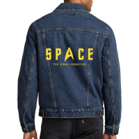 Space-the-final-frontier-delta Men Denim Jacket | Artistshot