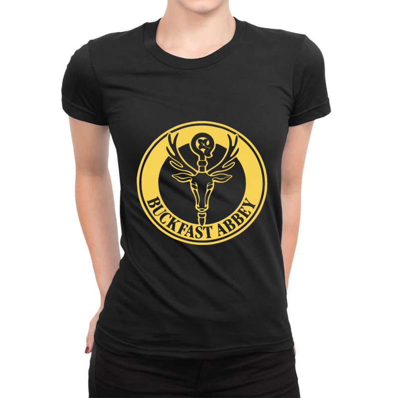 Buckfast Abbey Devon Tonic Wine 'bucky' Ladies Fitted T-Shirt by Andreacomptonc | Artistshot