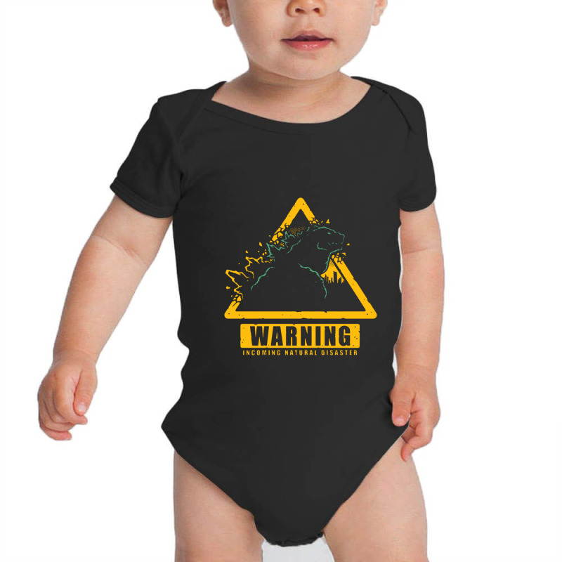 Incoming Natural Disaster Baby Bodysuit by cm-arts | Artistshot