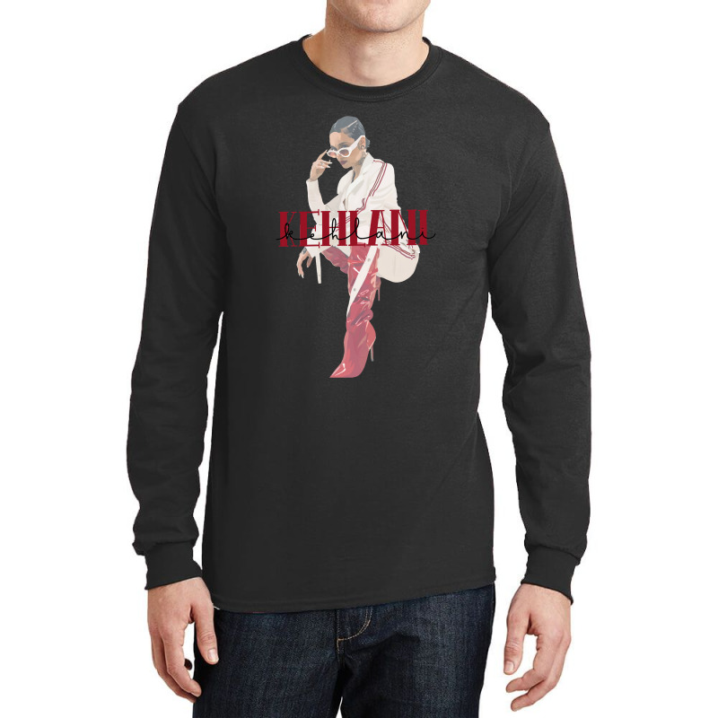 While We Wait  Kehlani And Name Long Sleeve Shirts | Artistshot