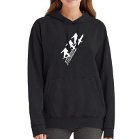 Snowboard Rail Grind Vintage Hoodie | Artistshot