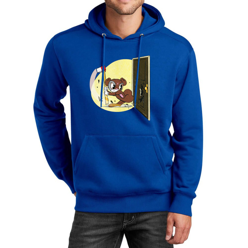 Cuddly Critters Wielding Sharp Objects #2   Retro Cartoon Style Unisex Hoodie | Artistshot