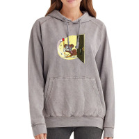 Cuddly Critters Wielding Sharp Objects #2   Retro Cartoon Style Vintage Hoodie | Artistshot