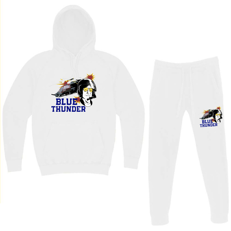 Blue Thunder Pjs   Blue Thunder Hoodie & Jogger set by cm-arts | Artistshot