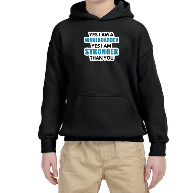 Water Skiers Cuddle Better Funny Water Skiing 95585052 Youth Hoodie by riska_art | Artistshot