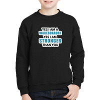 Water Skiers Cuddle Better Funny Water Skiing 95585052 Youth Sweatshirt | Artistshot