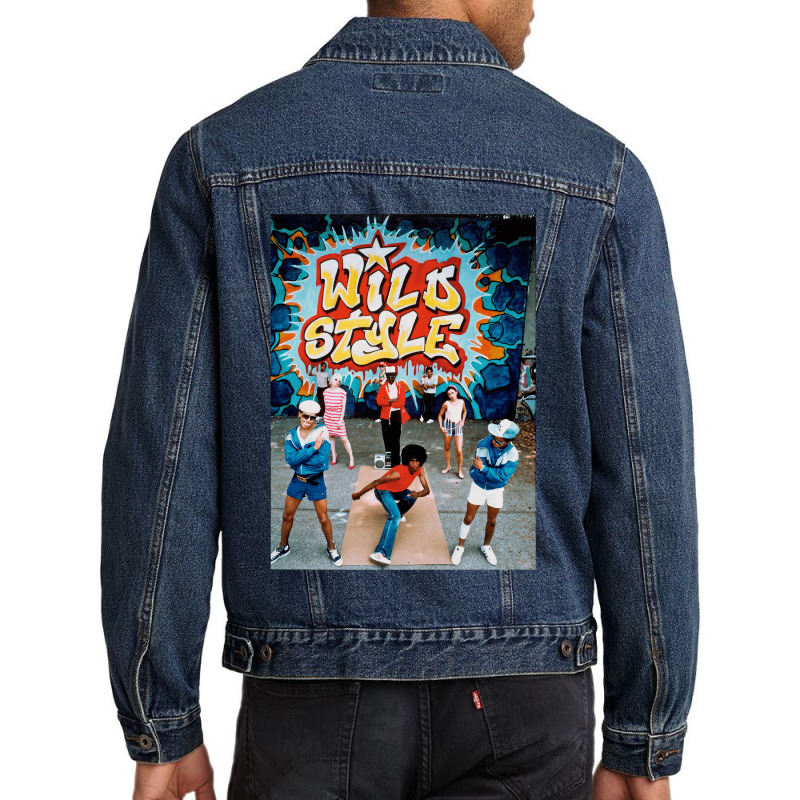 Wild Style Film Men Denim Jacket | Artistshot