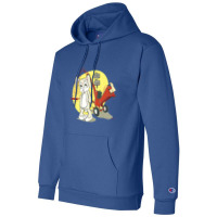 Cuddly Critters Wielding Sharp Objects #5 Champion Hoodie | Artistshot