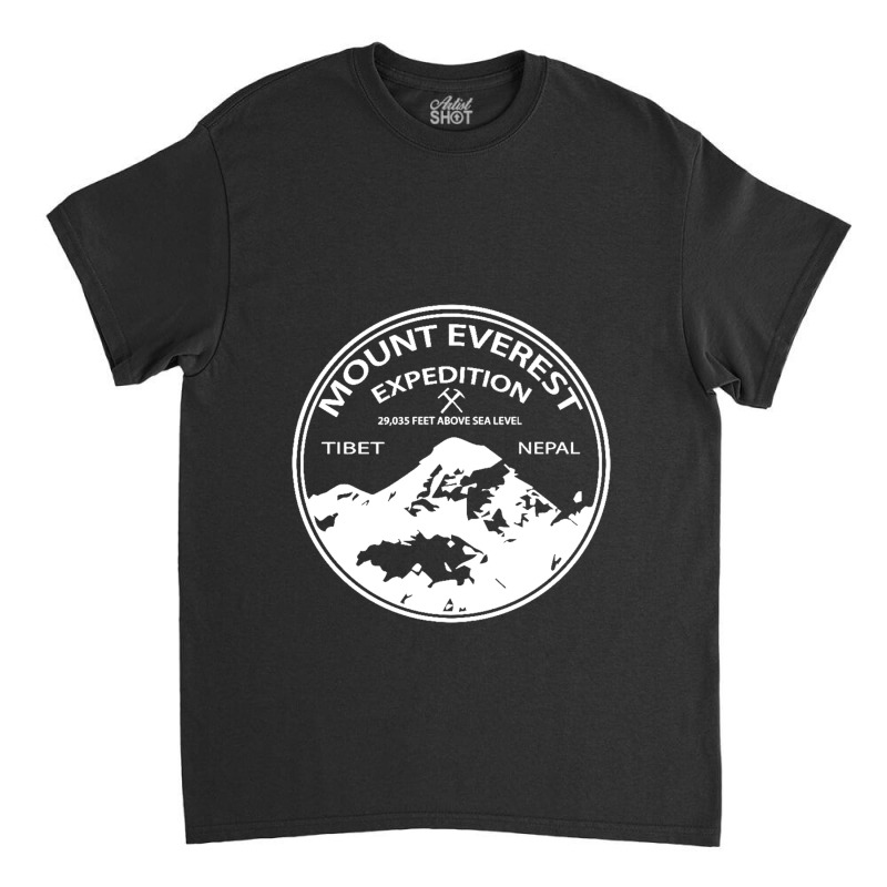 Mount Everest Expedition Classic T-shirt by Stacyboltonri | Artistshot