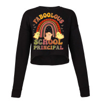 Vintage Faboolous School Principal Costume This Is My Scary Cropped Sweater | Artistshot