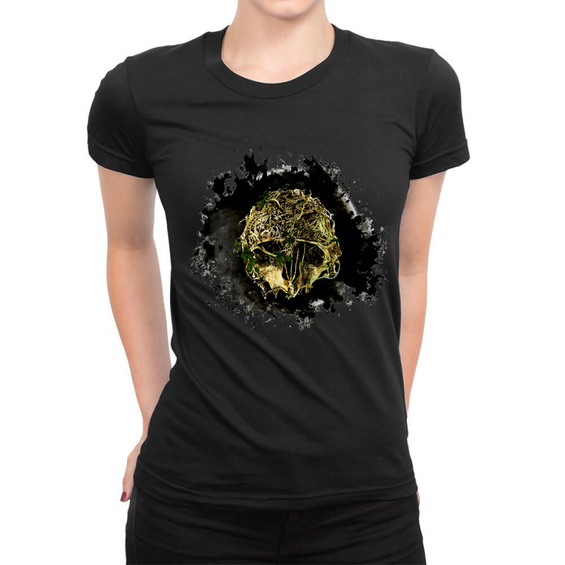 The Forest Ladies Fitted T-Shirt by SchurGershom | Artistshot