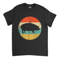 Pig Roast Retro Style Bbq Cookout Classic T-shirt | Artistshot