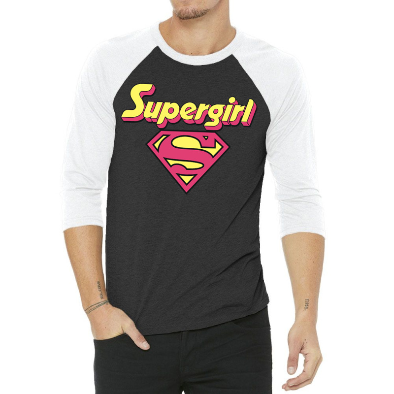 Supergirl I'm A Supergirl 3/4 Sleeve Shirt | Artistshot