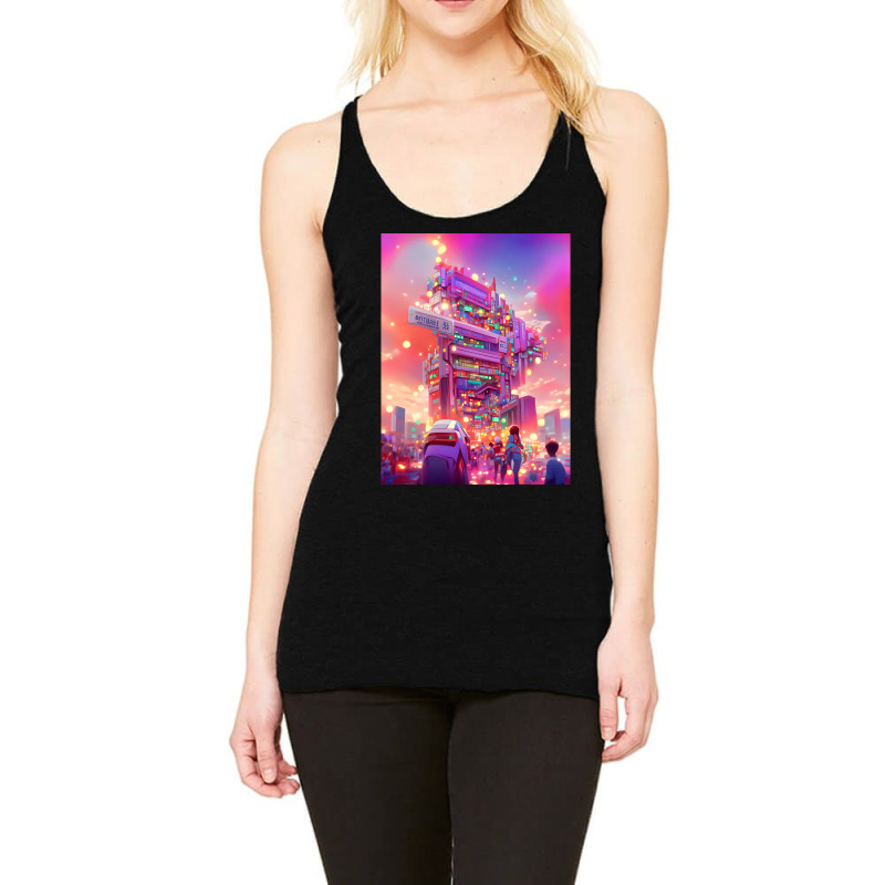 Color Capital Classic Racerback Tank by cm-arts | Artistshot