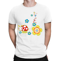 Ladybird, Insect, Animals, Flowers, Nature T-shirt | Artistshot
