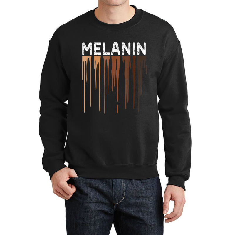 Drippin Melanin S For Women Pride -gifts Black History My Favorite Peo Crewneck Sweatshirt | Artistshot