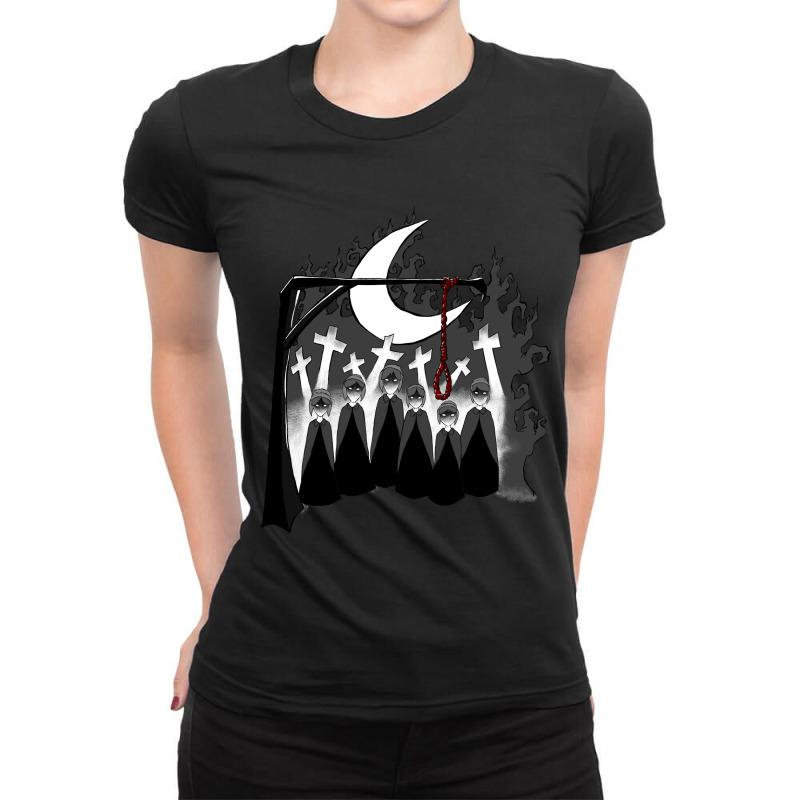 Music Vintage Lantern For Mens Womens Ladies Fitted T-Shirt by ArtistLisa | Artistshot