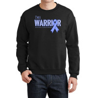 I'm A Warrior Esophageal Cancer Awareness Crewneck Sweatshirt | Artistshot