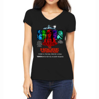 Music Vintage Retro Indian Woman Men Women Women's V-neck T-shirt | Artistshot