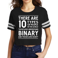 Those Who Understand Binary And Those Who Don't Scorecard Crop Tee | Artistshot