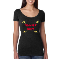 Thunder Bolt Kaminari Women's Triblend Scoop T-shirt | Artistshot