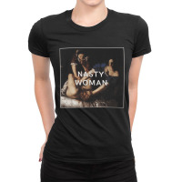 Judith Slaying Holofernes, Gentileschi, Judith Slaying, Holofernes, Ju Ladies Fitted T-shirt | Artistshot