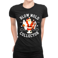 Blow Mold Collector Light It Up Christmas Halloween Ladies Fitted T-shirt | Artistshot