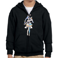 Usada Pekora Youth Zipper Hoodie | Artistshot