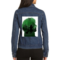 Funny Gift Time Traveller Gifts Men Ladies Denim Jacket | Artistshot