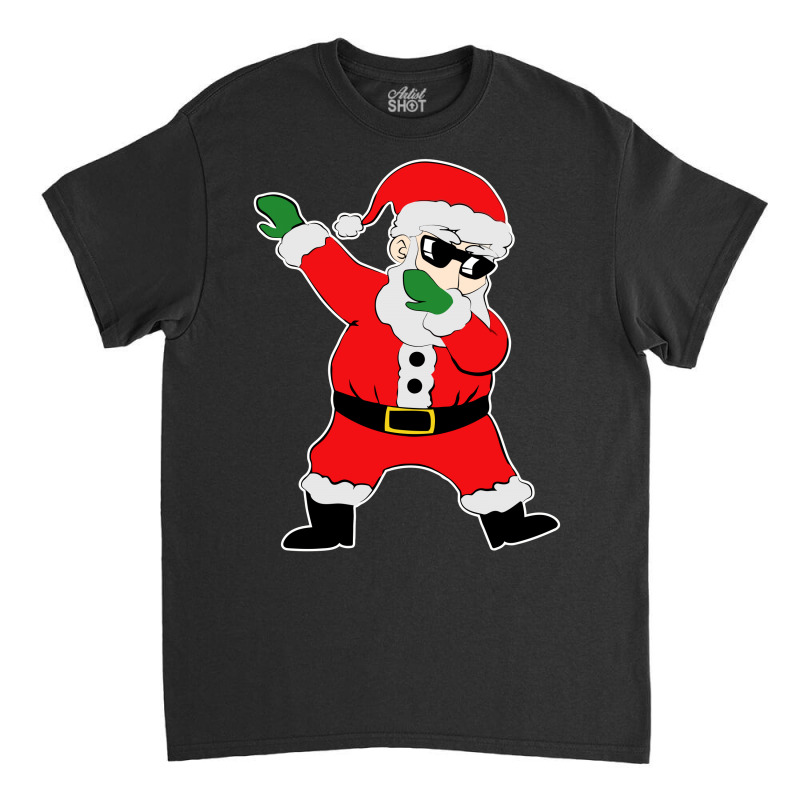 Dabbing Santa Classic T-shirt | Artistshot