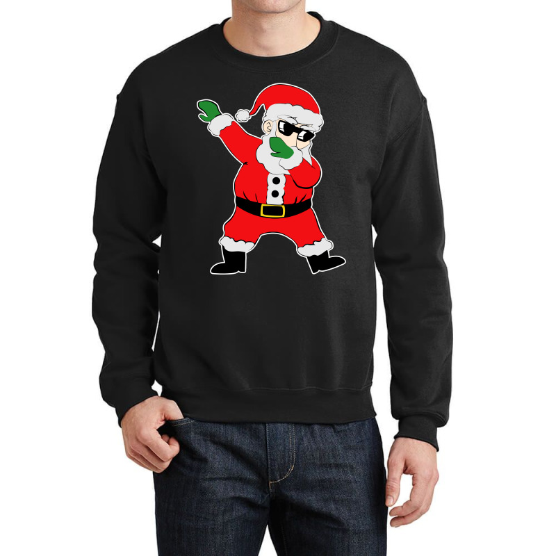 Dabbing Santa Crewneck Sweatshirt | Artistshot