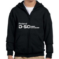 D 50 Synthesiser Youth Zipper Hoodie | Artistshot