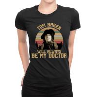 Graphic Music Time Traveller Gifts Women Ladies Fitted T-shirt | Artistshot