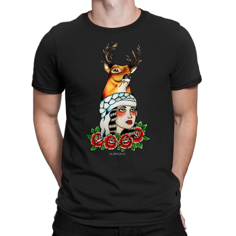 Yaqui Lady Head T-shirt | Artistshot