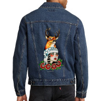 Yaqui Lady Head Men Denim Jacket | Artistshot