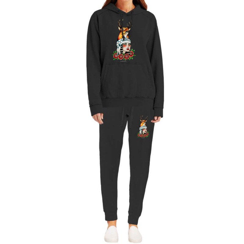 Yaqui Lady Head Hoodie & Jogger Set | Artistshot