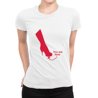 Dominance High Heel Boot Funny   Dominatrix Ladies Fitted T-shirt | Artistshot