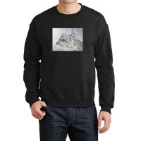 Panthera Uncia Crewneck Sweatshirt | Artistshot