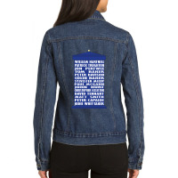 Mens Best Time Traveller Funny Gifts Boy Girl Ladies Denim Jacket | Artistshot