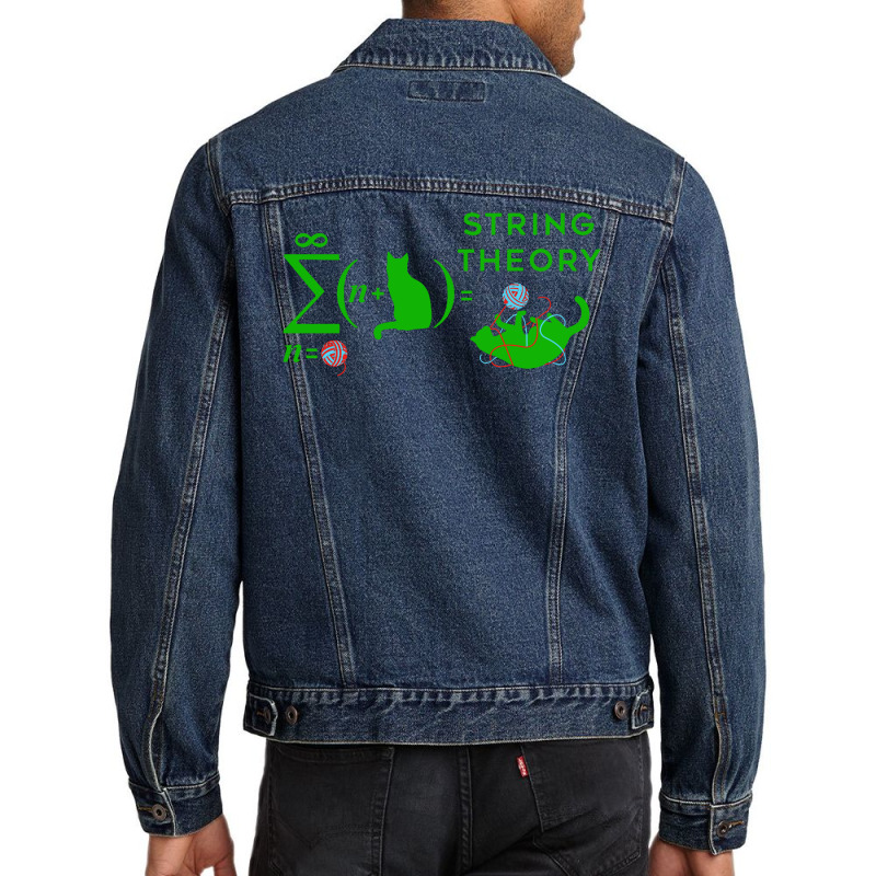 String Theory Men Denim Jacket | Artistshot