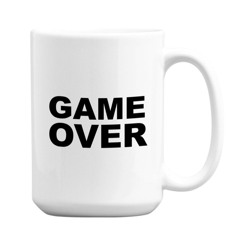 Game Over   Game 15 Oz Coffee Mug | Artistshot