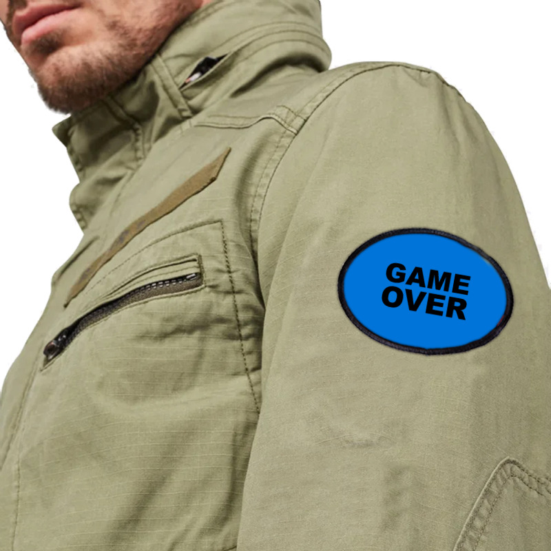 Game Over   Game Oval Patch | Artistshot