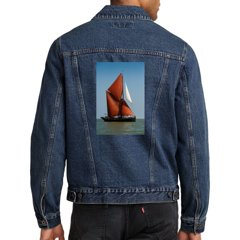 Sailing Barge Men Denim Jacket | Artistshot