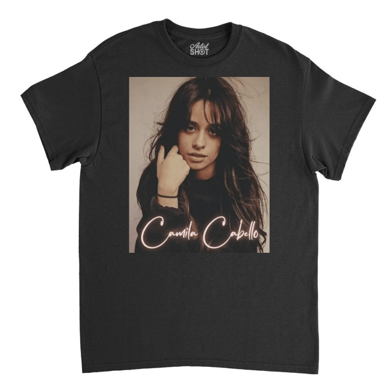 Camila Cabello, Camila Cabello Vintage, Camila Cabello Painting, Camil Classic T-shirt | Artistshot