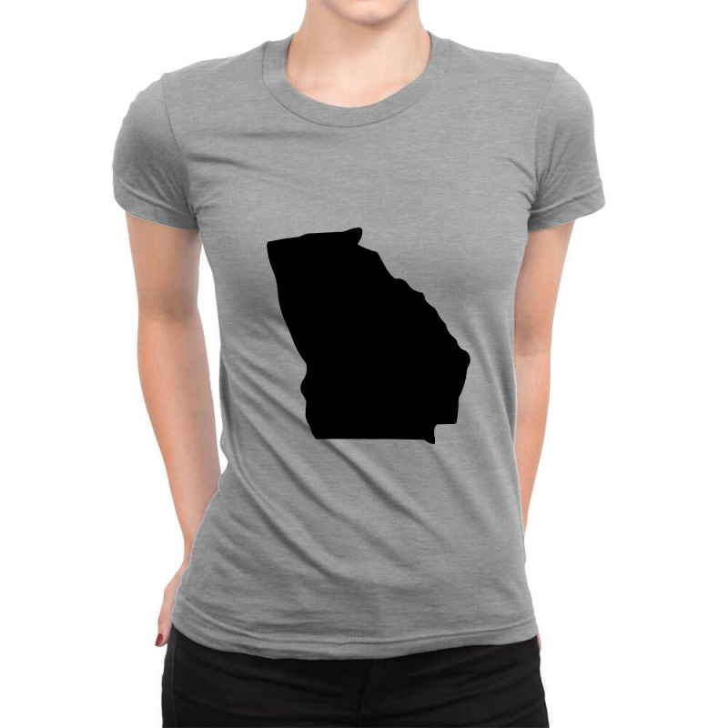 Georgia State Ladies Fitted T-Shirt by pagersuek | Artistshot