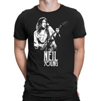 Young Neil - The White Stencil T-shirt | Artistshot