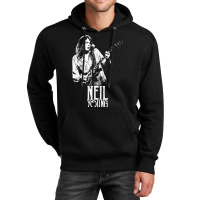 Young Neil - The White Stencil Unisex Hoodie | Artistshot