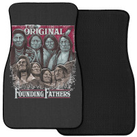 The Original Founding Fathers Mount Rushmore  Native American Indian C Front Car Mat | Artistshot